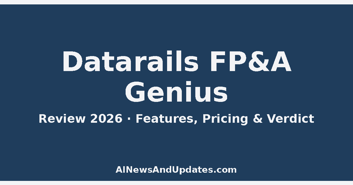 Datarails FP&A Genius Review (2026): Features, Pricing & Verdict